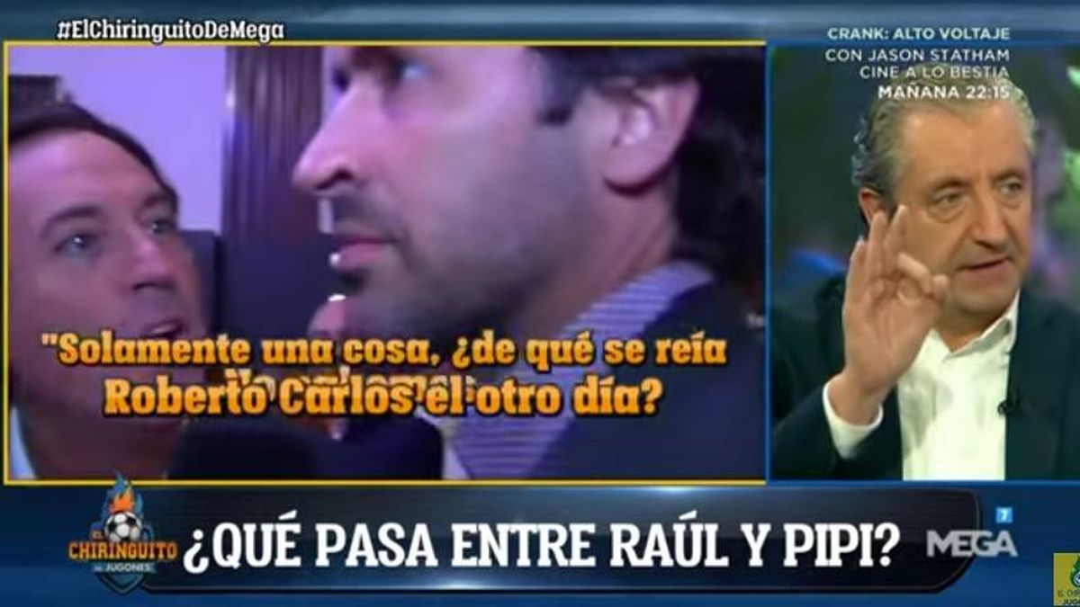 Pedrerol amenaza con contar "la verdad" sobre Raúl González tras el plantón a Pipi 