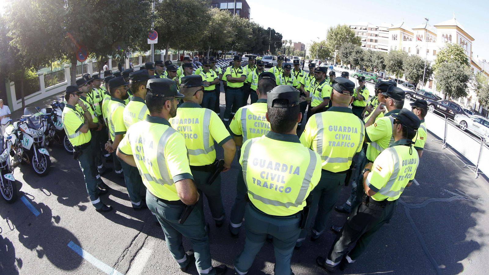 Foto: Un grupo de miembros de la Guardia Civil. (EFE)
