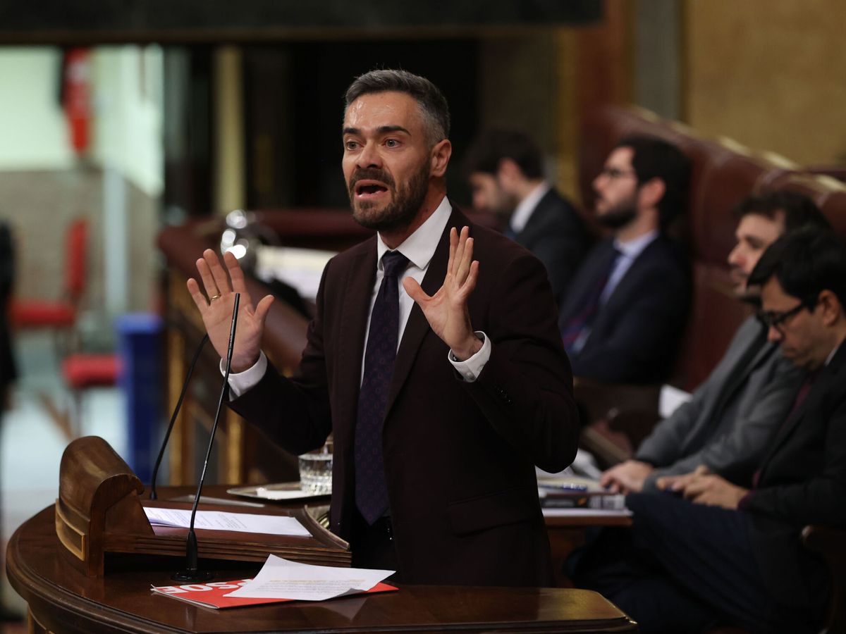 Foto: El diputado del PSOE Felipe Jesús Sicilia. (EFE/Kiko Huesca)