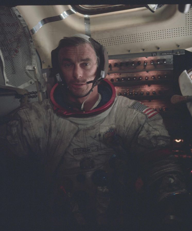 Foto: El astronauta Eugene Cernan en el Apolo 17. (Reuters)