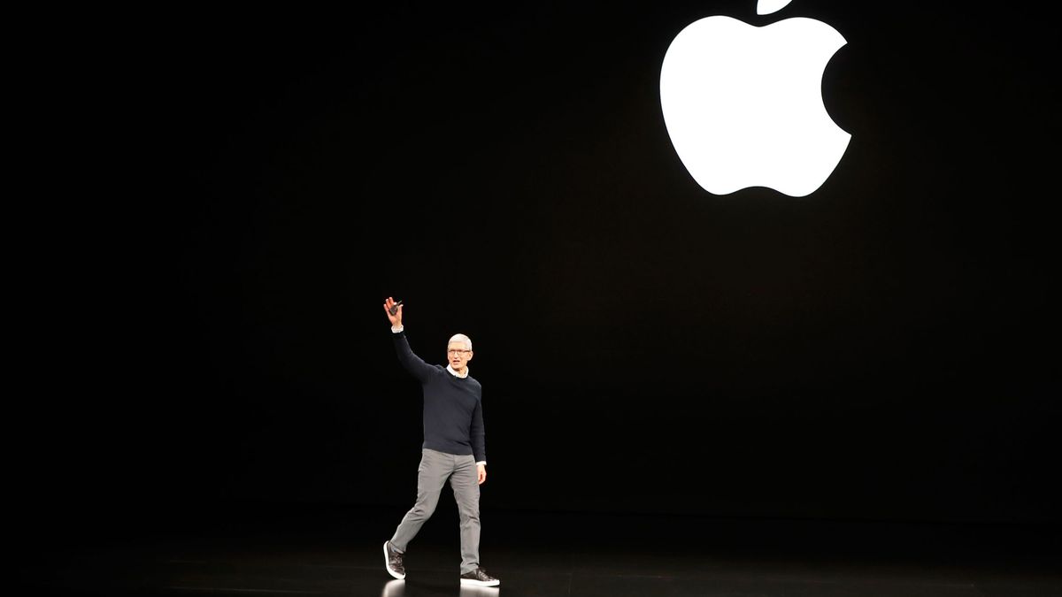 Las acciones de Apple caen tras la presentación de Tim Cook