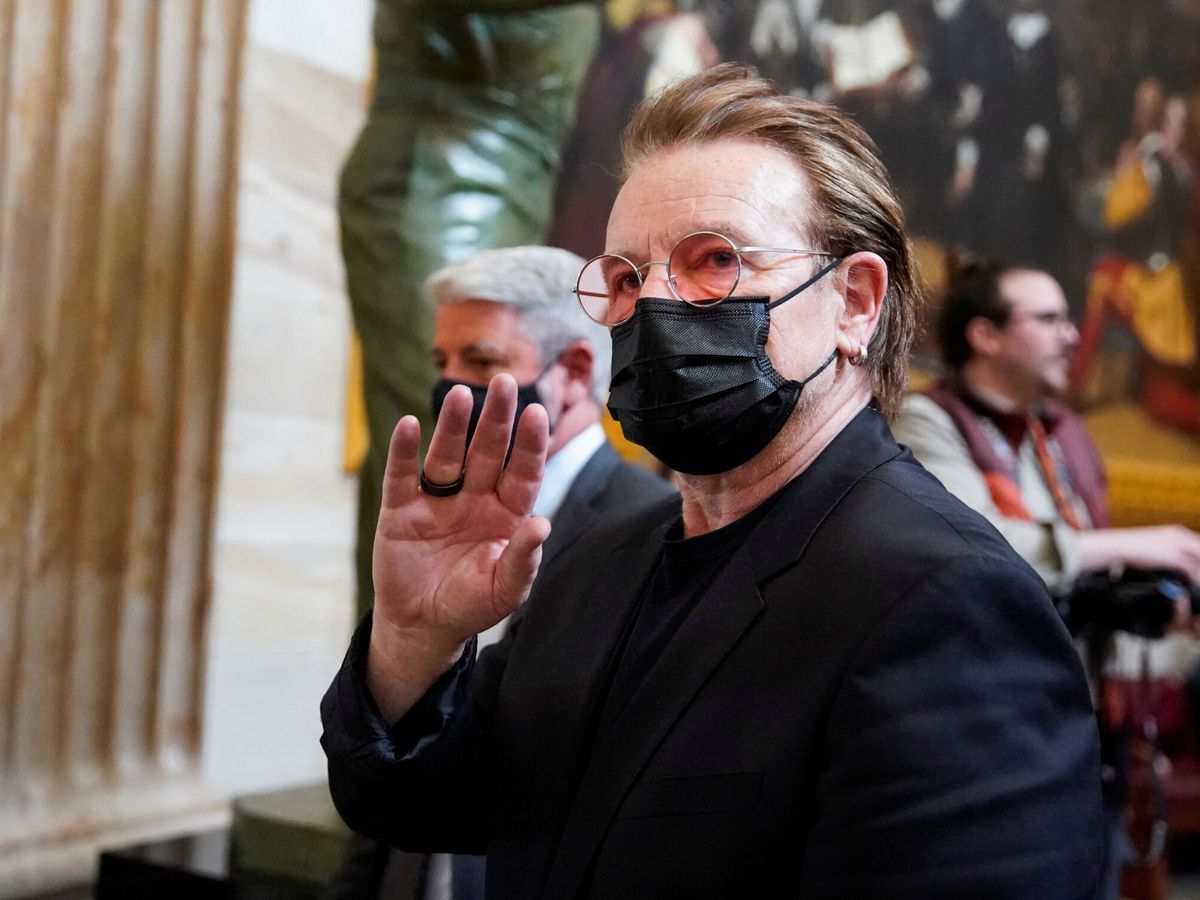 Foto: El farsante vestía y se comportaba como el cantante de U2 (Reuters/Elizabeth Frantz)