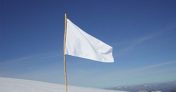 Foto: Bandera blanca (Jan Jacobsen-CC)