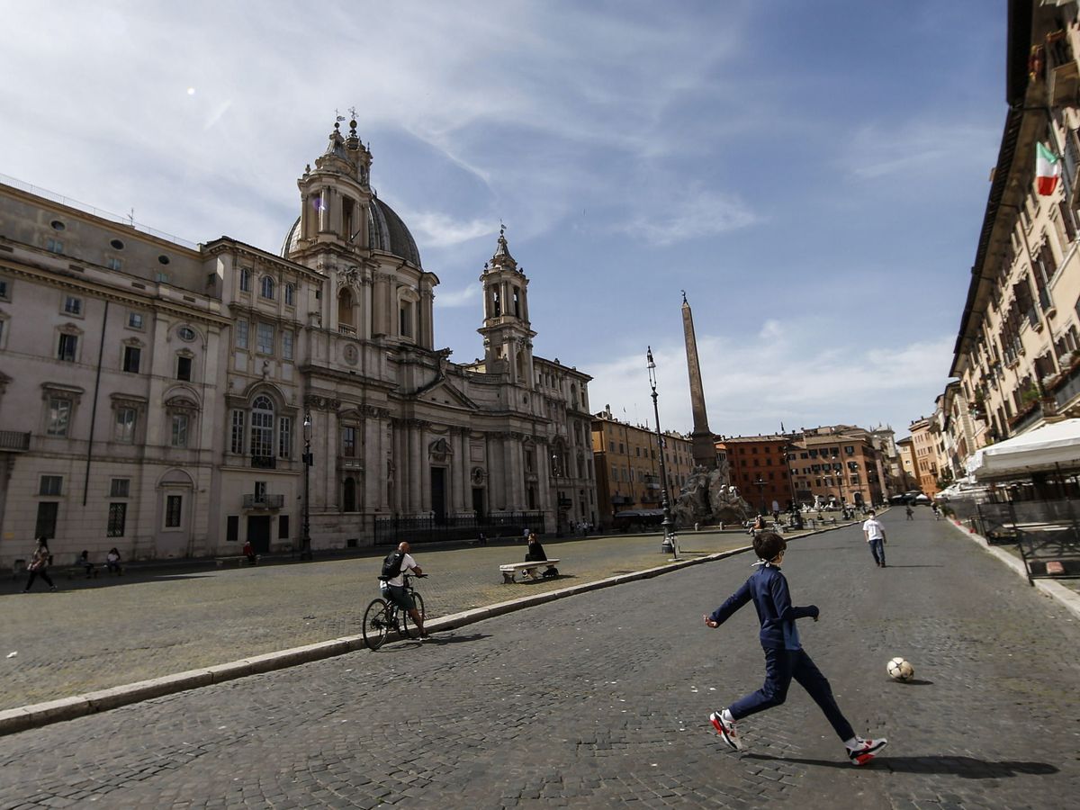 Foto: Piazza Navona en Roma, Italia (EFE)