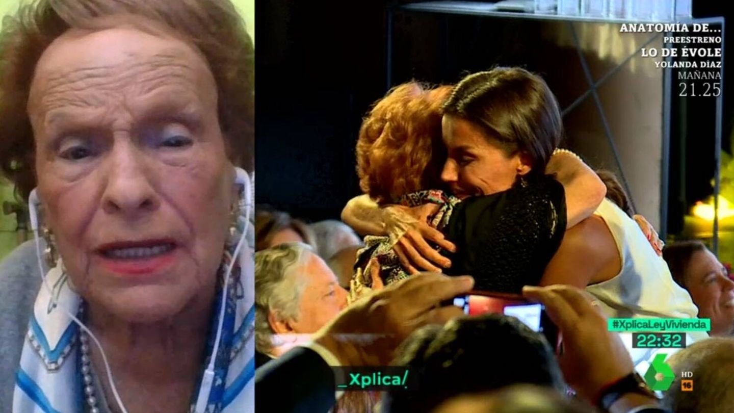 Maruja, la fan de la reina Letizia, en 'La Sexta Xplica'. (Atresmedia)