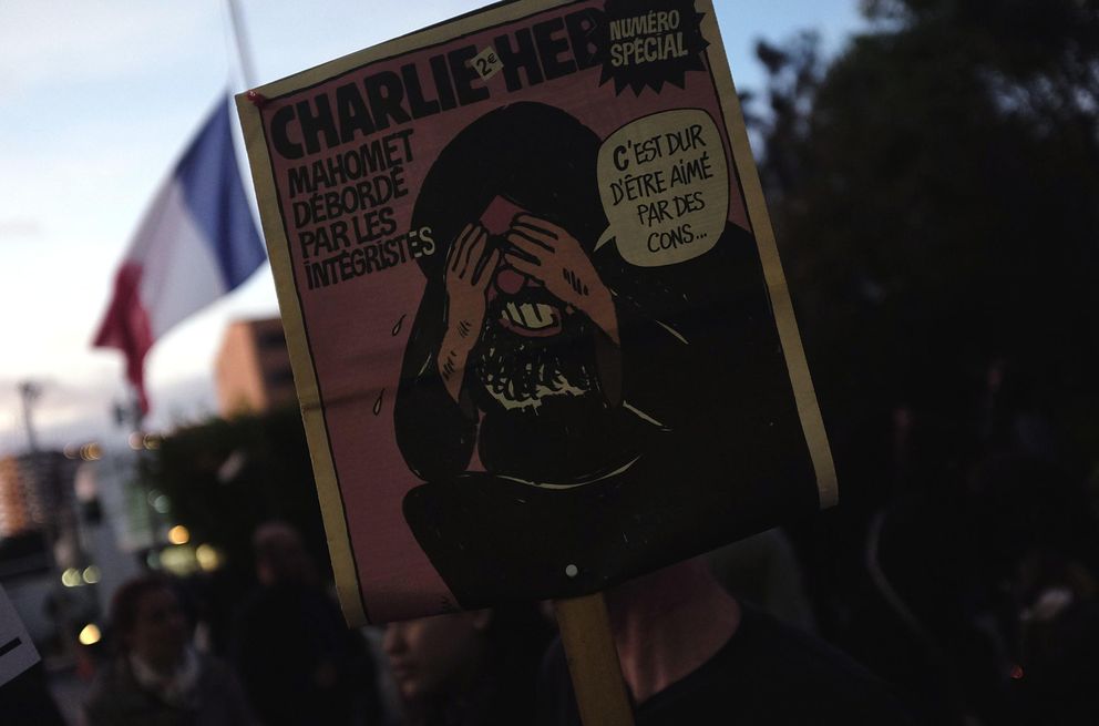 Una concentración en Guatemala en memoria de las víctimas del Charlie Hebdo (EFE)