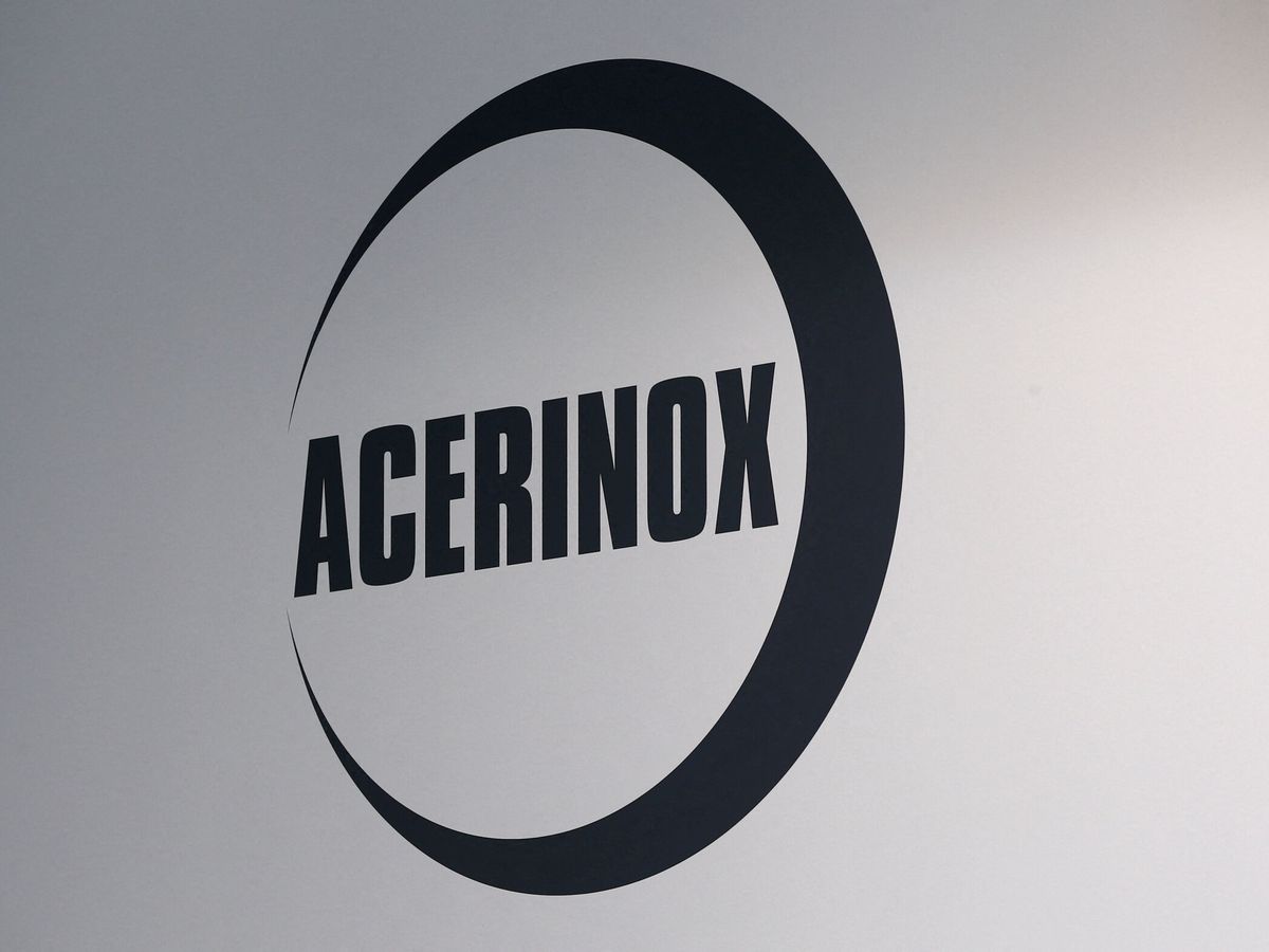 Foto: Logo de Acerinox. (Reuters/Wolfgang Rattay)