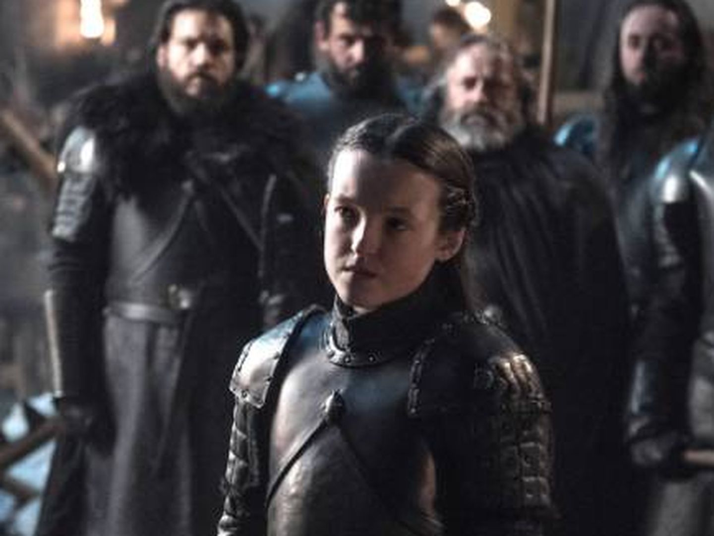 Lyanna Mormont en 'Juego de Tronos'. (HBO)