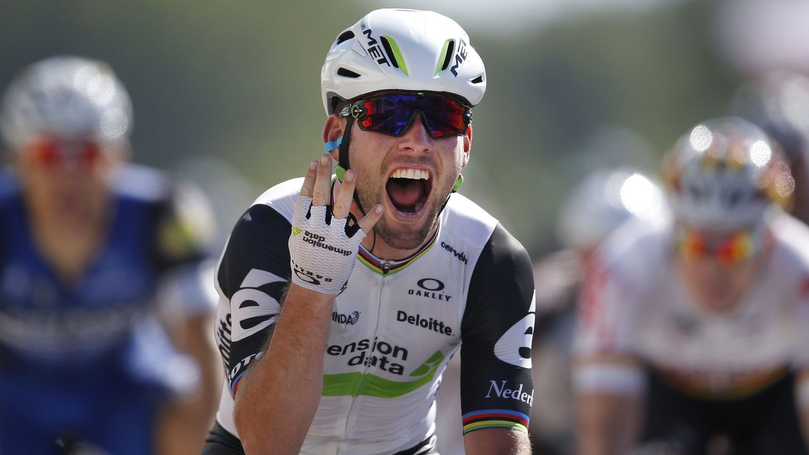 Foto: Mark Cavendish ganó su cuarta etapa en este Tour de Francia (EFE)