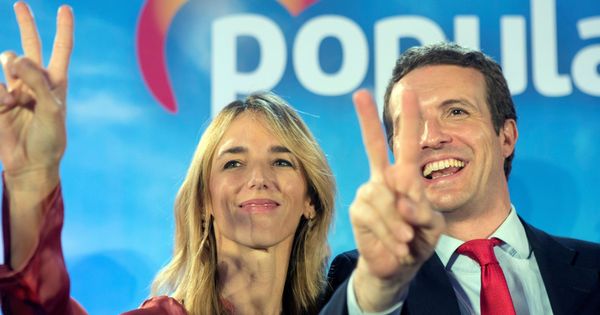 Foto: El candidato del PP a la Moncloa, Pablo Casado, y la cabeza de lista al Congreso por Barcelona, Cayetana Álvarez de Toledo. (EFE) 