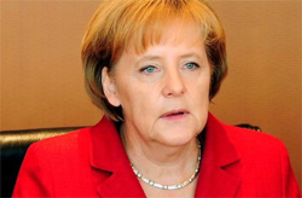 Foto: Merkel apoya la "necesaria" compra de títulos de deuda por parte del BCE