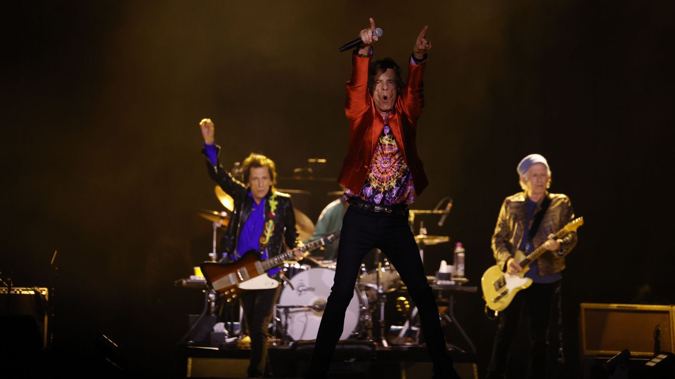 Foto: The Rolling Stones en el inicio de la gira 'Sixty' en Madrid. (EFE/Juanjo Martín)