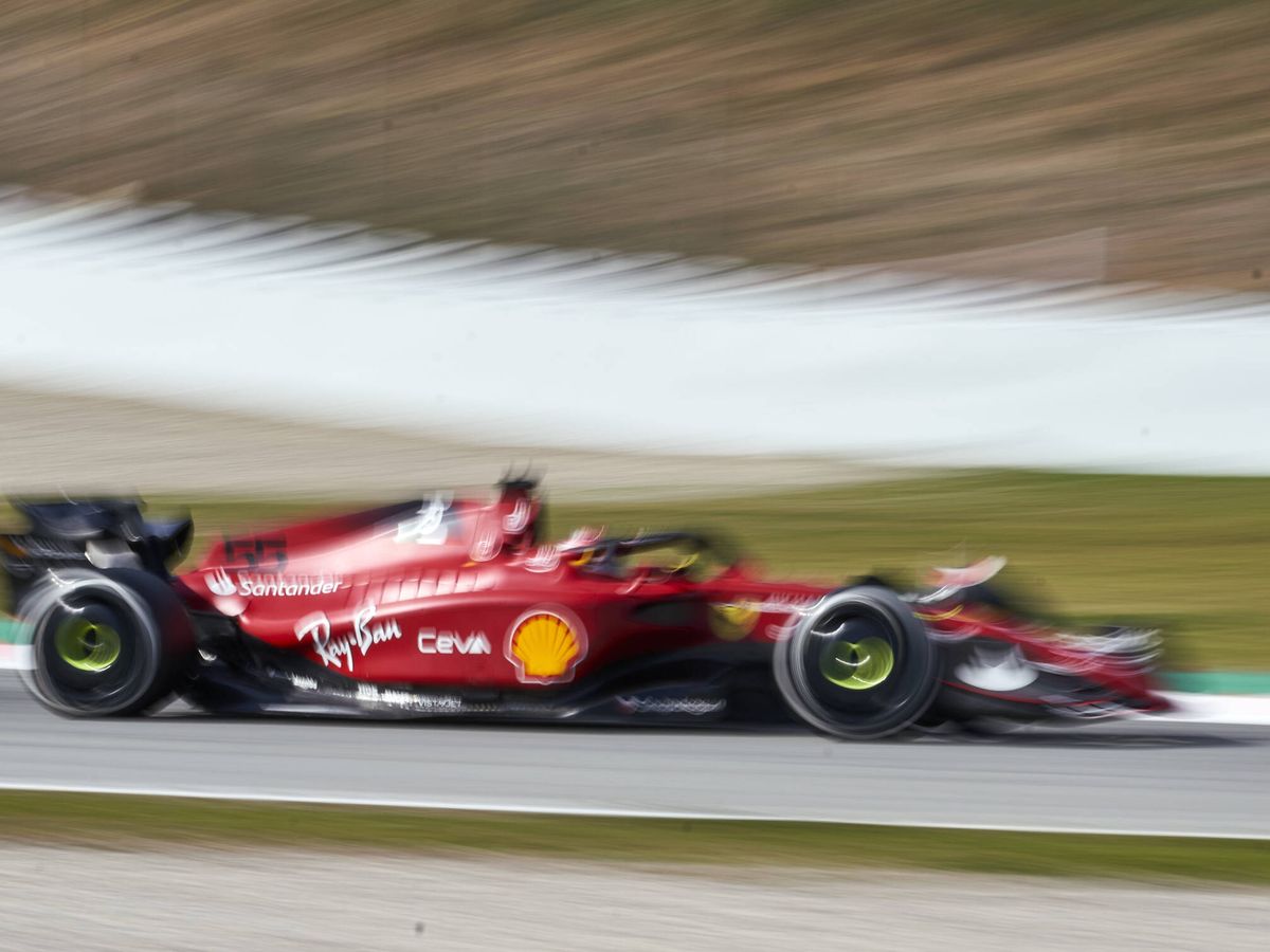 Foto: Ferrari ha brillado en los primeros test. (Javier Rubio)