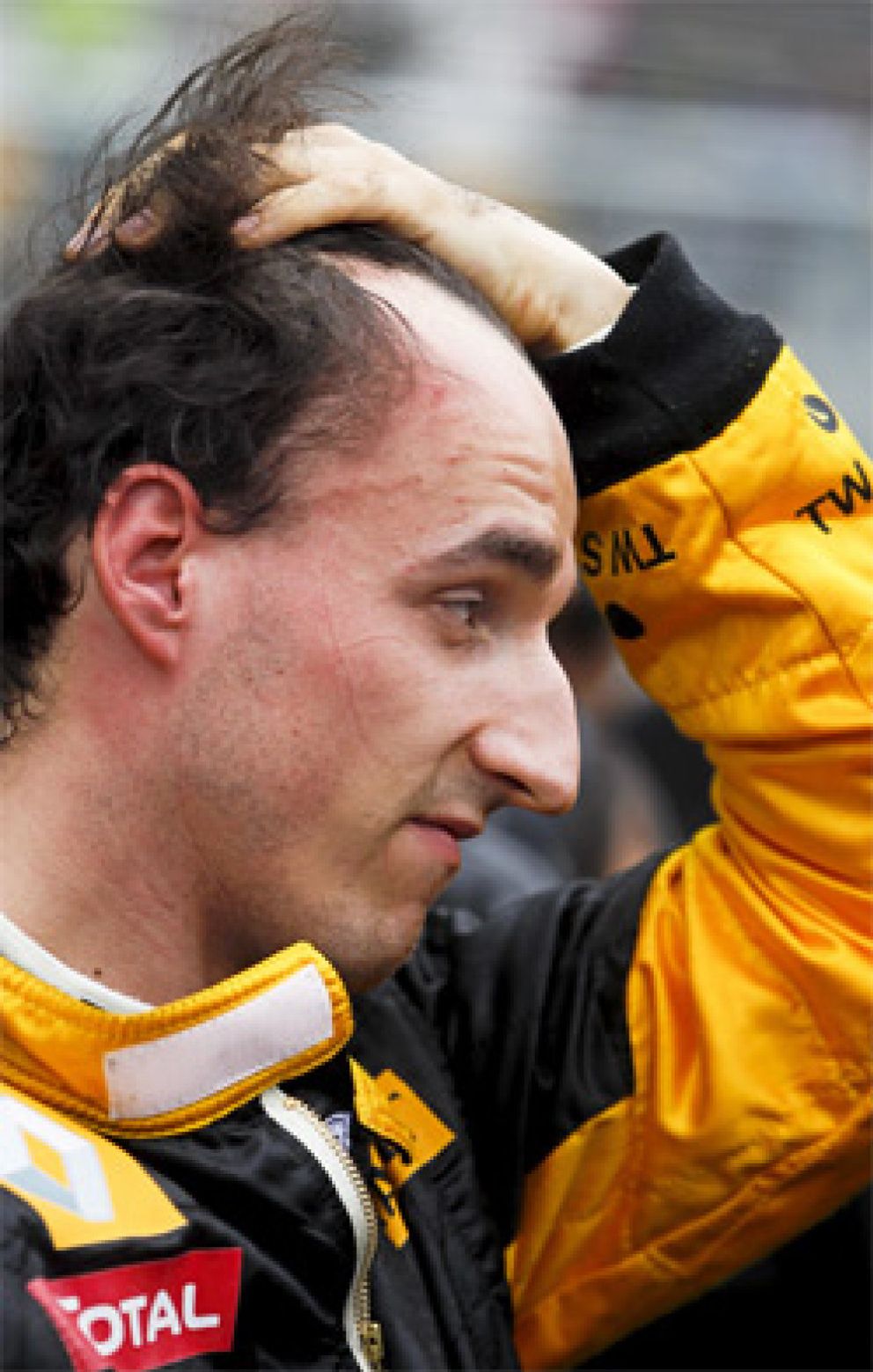 Foto: Kubica vuelve a romperse la pierna operada tras su brutal accidente