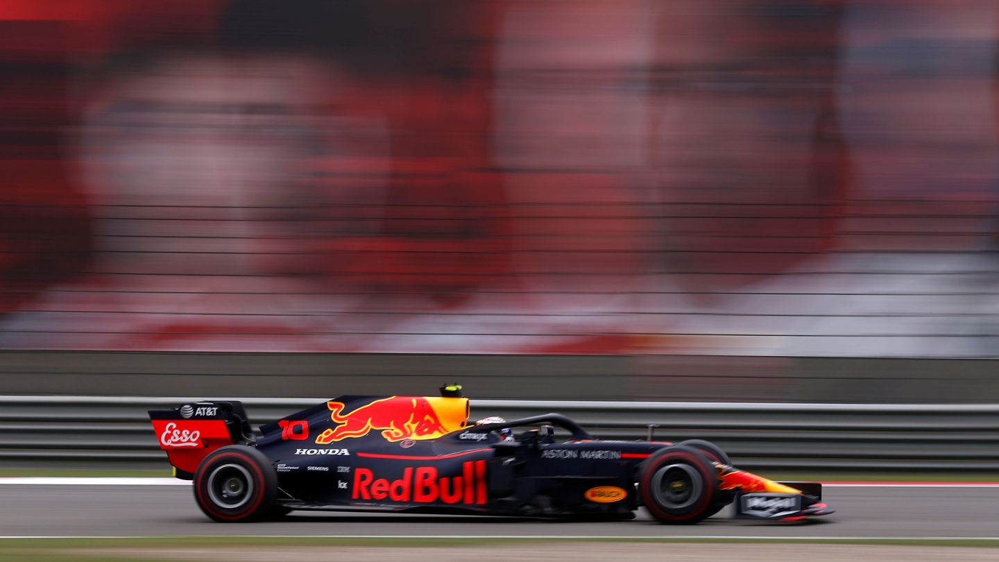 Pierre Gasly durante el Gran Premio de China. (Reuters)