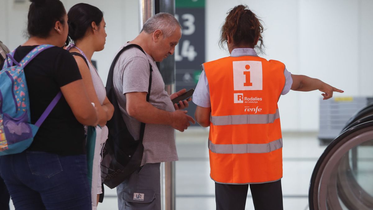 Retrasos de más de una hora en 7 líneas de Rodalies de Barcelona por una avería