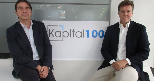 Foto: Javier Rodríguez (i.) y Antonio Carballo (d), fundadores de Kapital100.