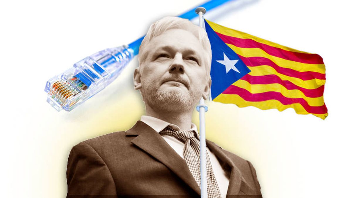Assange y Snowden, entre los tuiteros más influyentes sobre referéndum catalán
