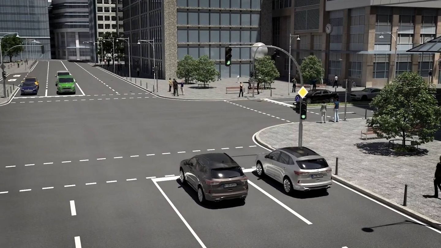 El sistema también serviría para reducir el tiempo que los coches están parados en un semáforo.