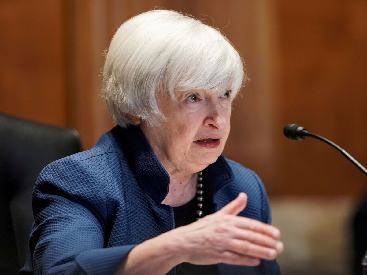 Foto: La secretaria del Tesoro de EEUU, Janet Yellen. (Reuters)
