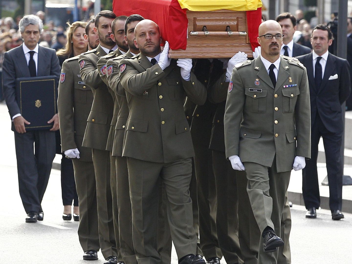 Funeral de Adolfo Suárez. (EFE)