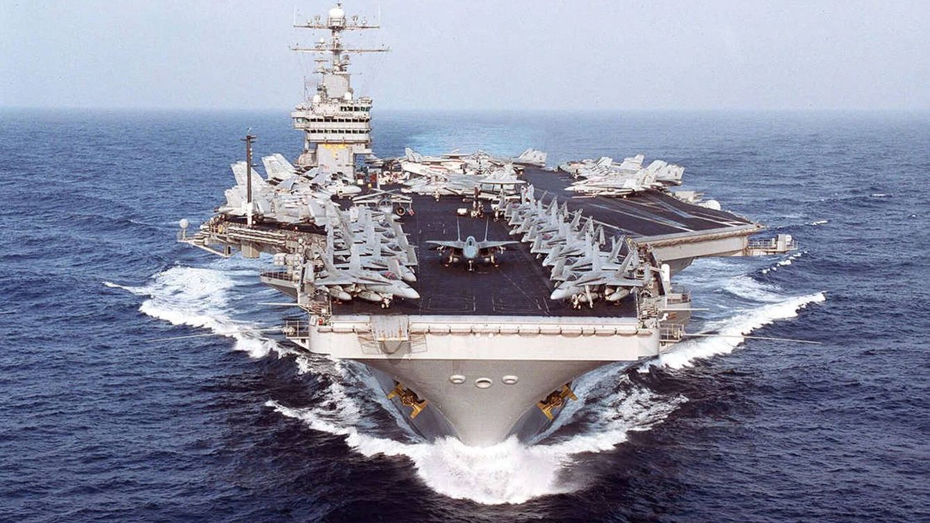 Foto: El icónico USS Nimitz. (US Navy)
