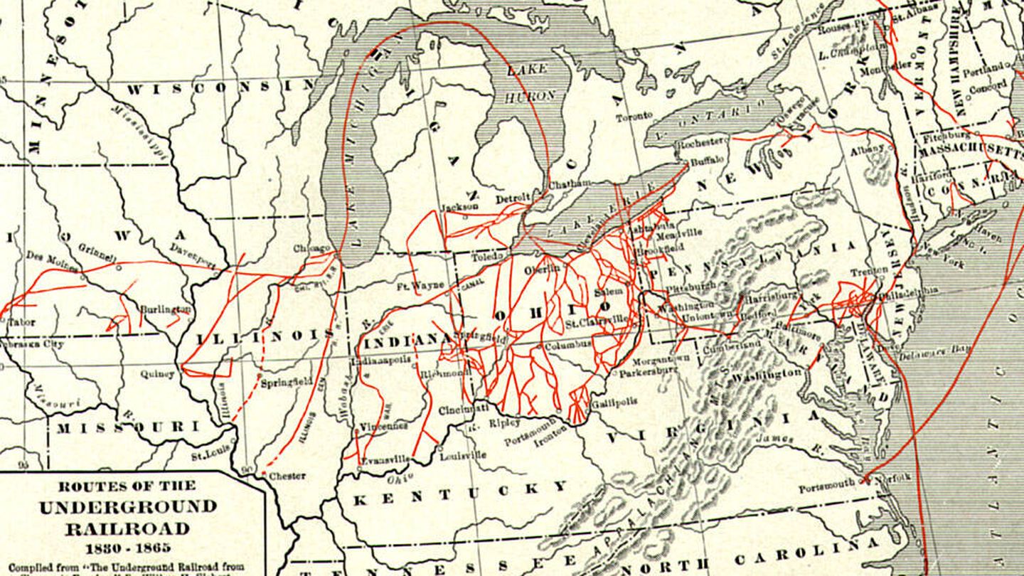Las rutas del ferrocarril. (Wikimedia commons)