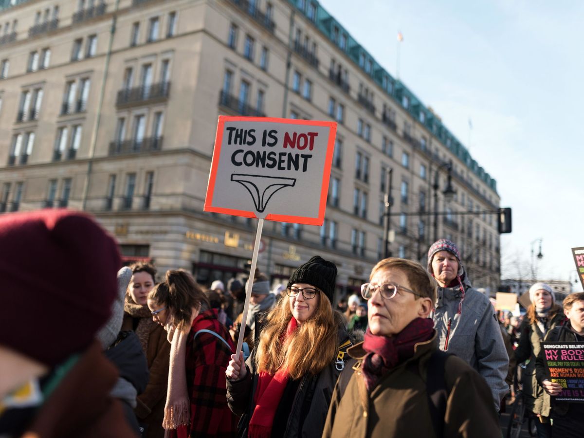 Foto: Manifestación feminista en Berlín. (EFE)