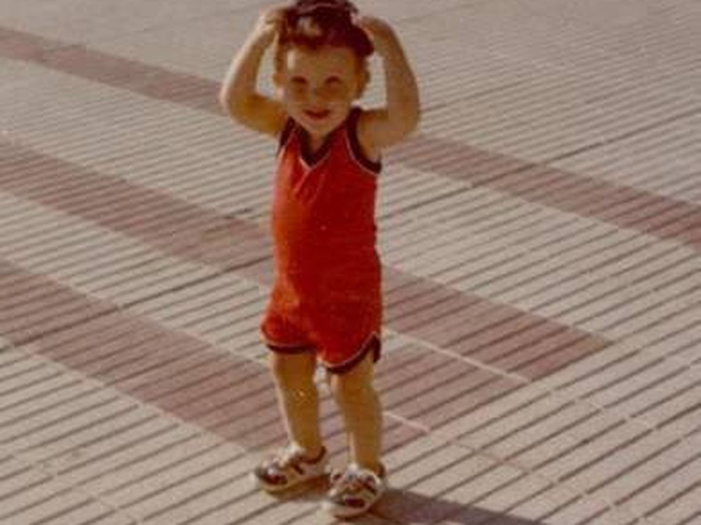 Pablo Iglesias, de niño. (Twitter)