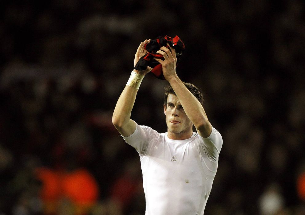Foto: Bale, tras un partido de Champions ante el AC Milan