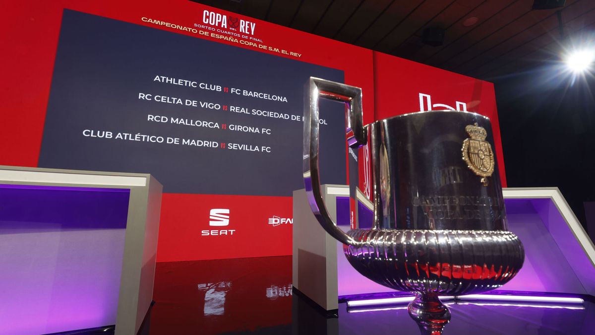 Athletic Club-Barcelona y Atlético-Sevilla, partidos estrella en los cuartos de final de la Copa del Rey