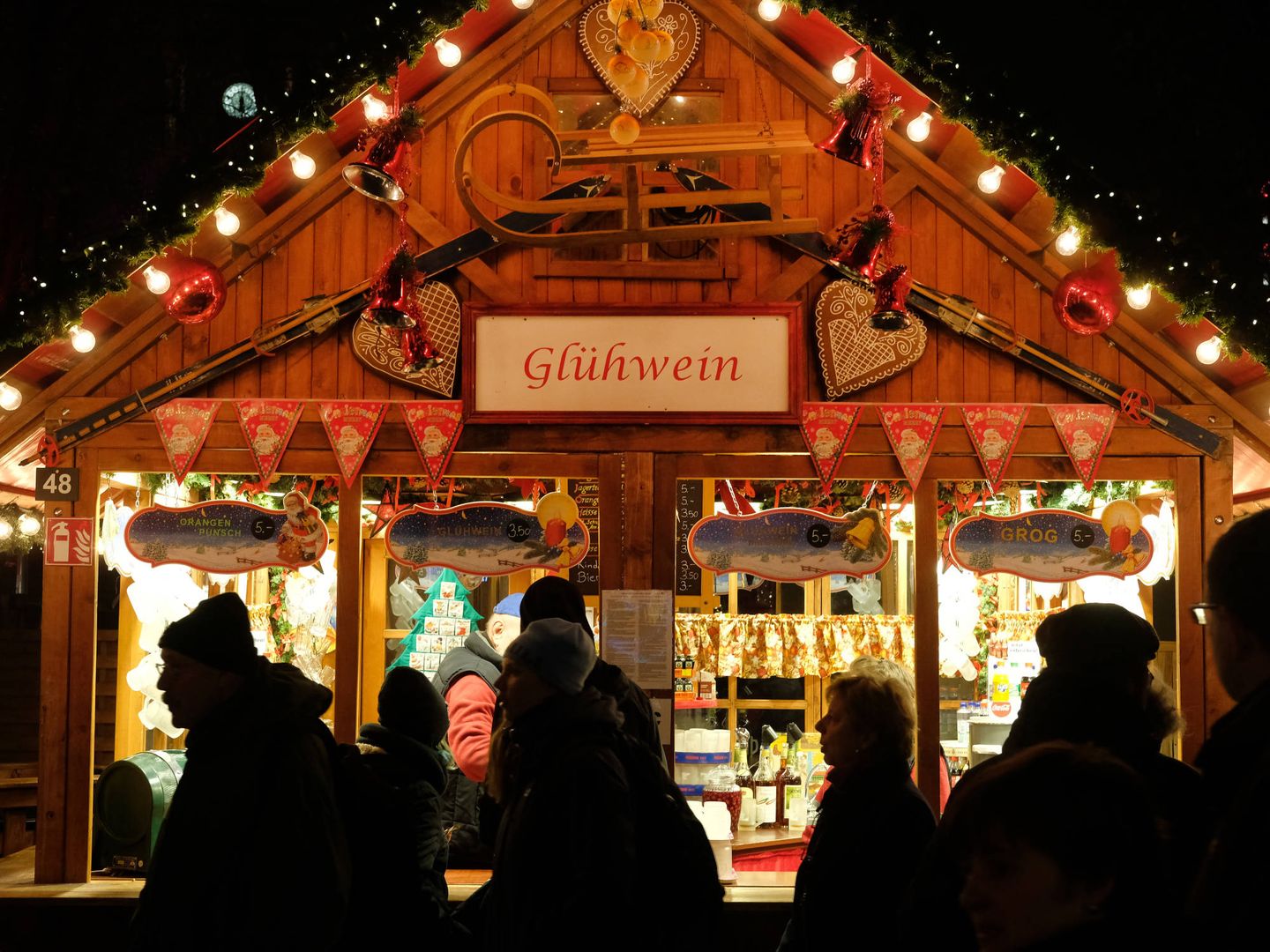 Un mercadillo de Navidad en Berlín (Getty Images)