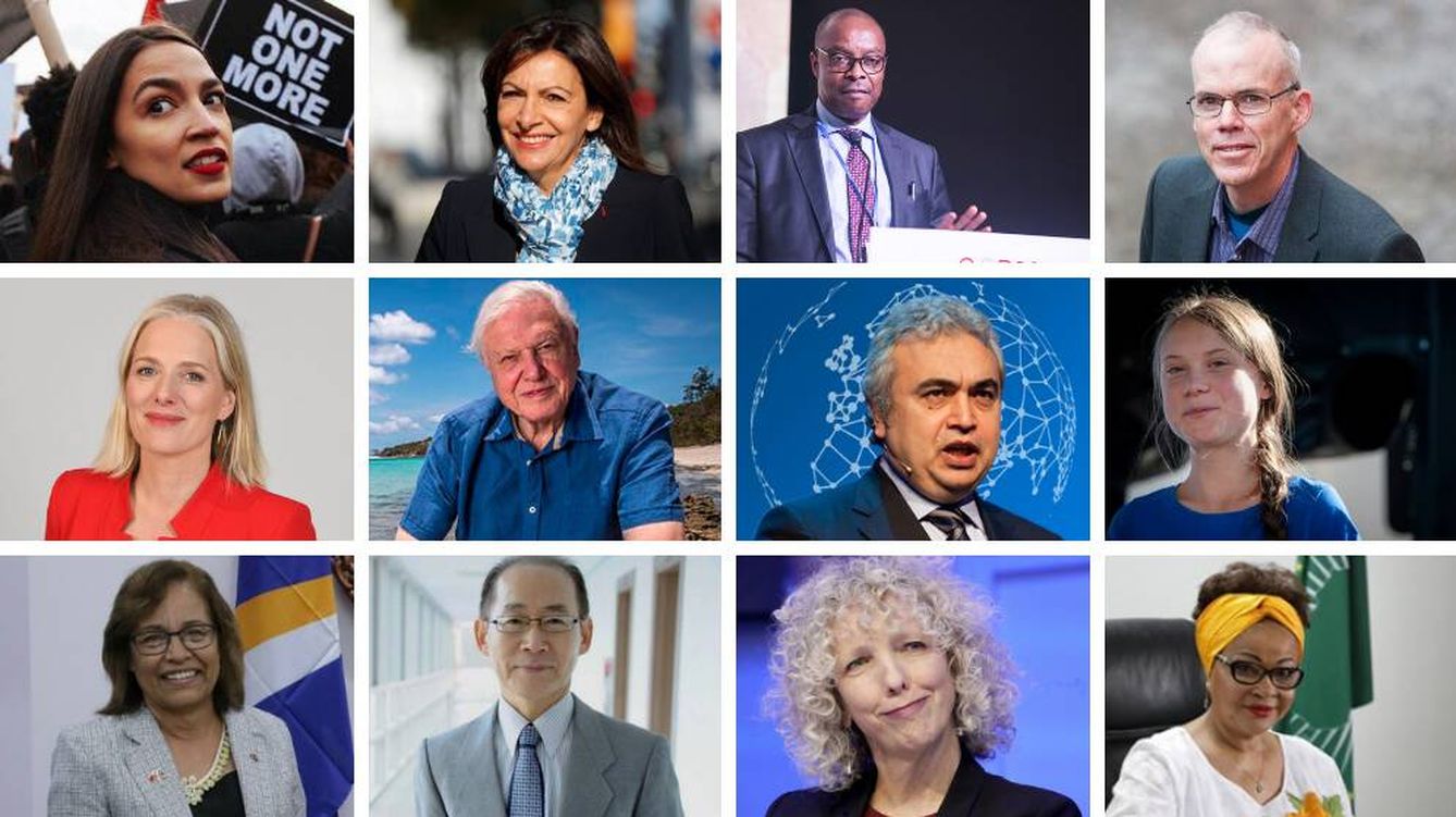 Foto: Algunos de los 20 líderes contra el cambio climático