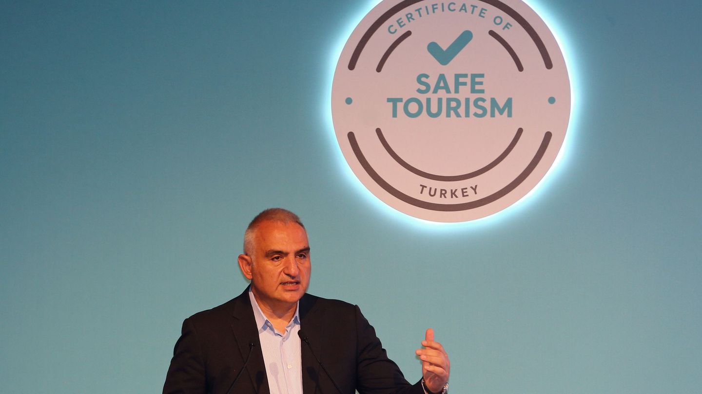 El ministro turco de Turismo, Mehmet Nuri Ersoy. (Reuters)