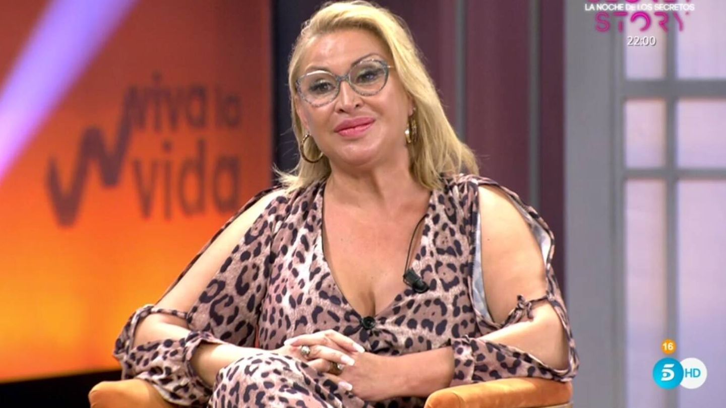 Raquel Mosquera, en 'Viva la vida'. (Telecinco)