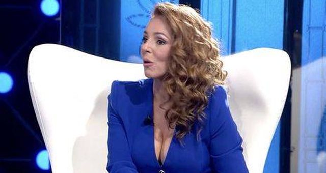 Rocío Carrasco, en su última entrevista en directo. (Telecinco)