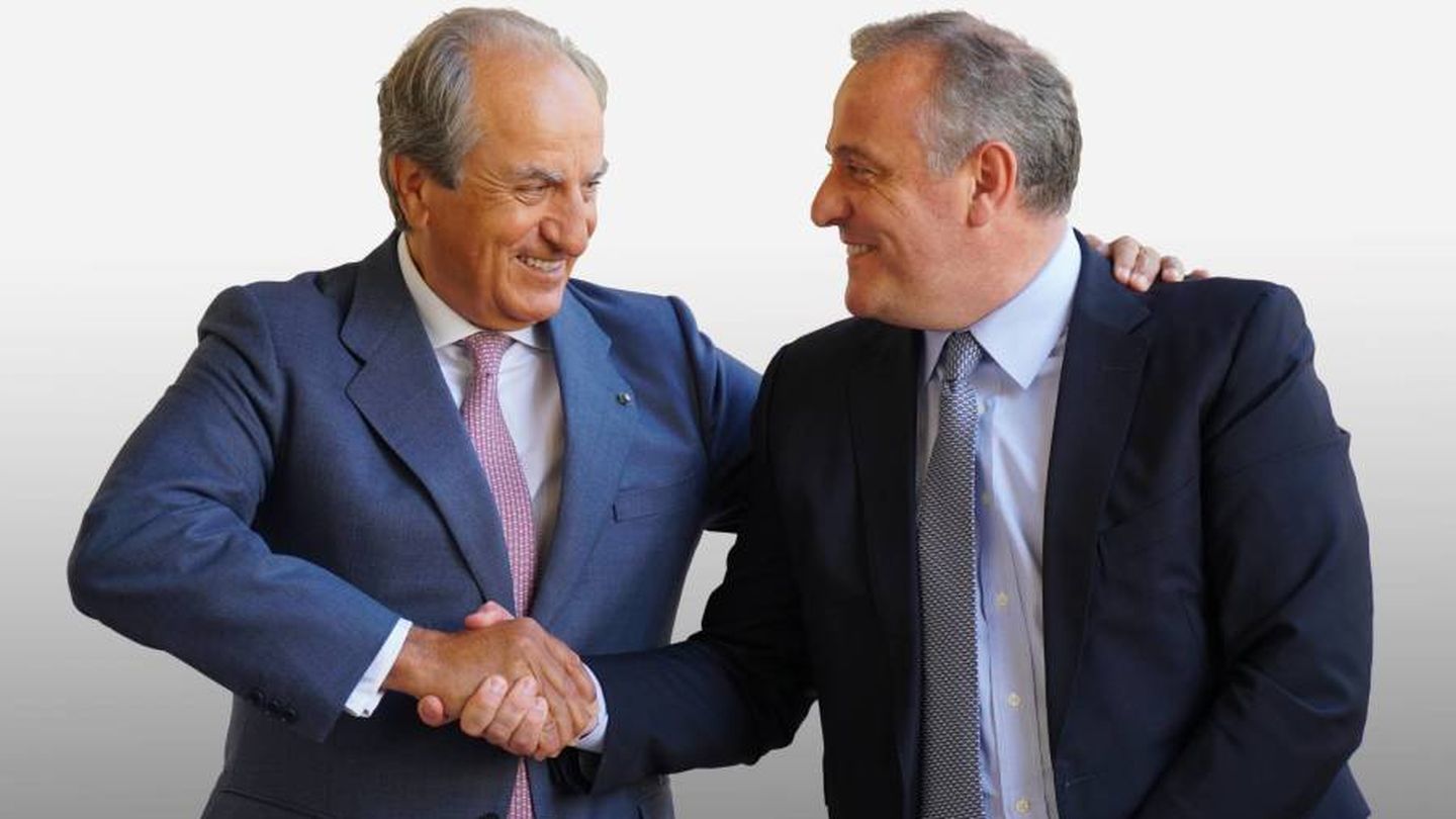 José Manuel González Serna y Luis Ángel López, presidente y CEO de Cerealto Siro Foods.