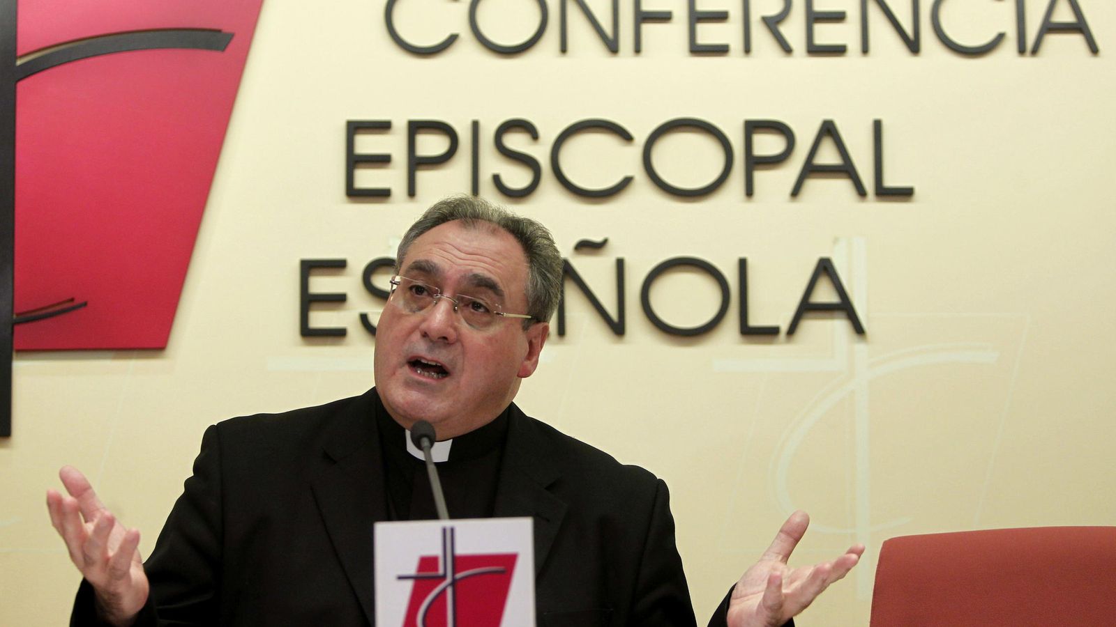 Foto: El secretario general y portavoz de la Conferencia Episcopal Española, José María Gil Tamayo. (Efe) 