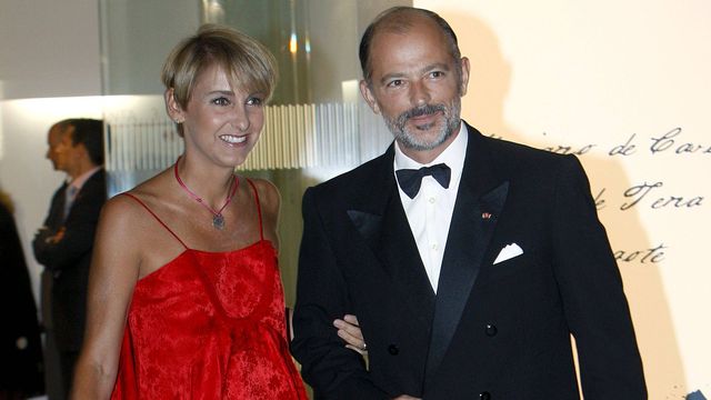 El príncipe Kubrat de Bulgaria y Carla Royo-Villanova, en una imagen de archivo. (EFE/Manuel H. de León)