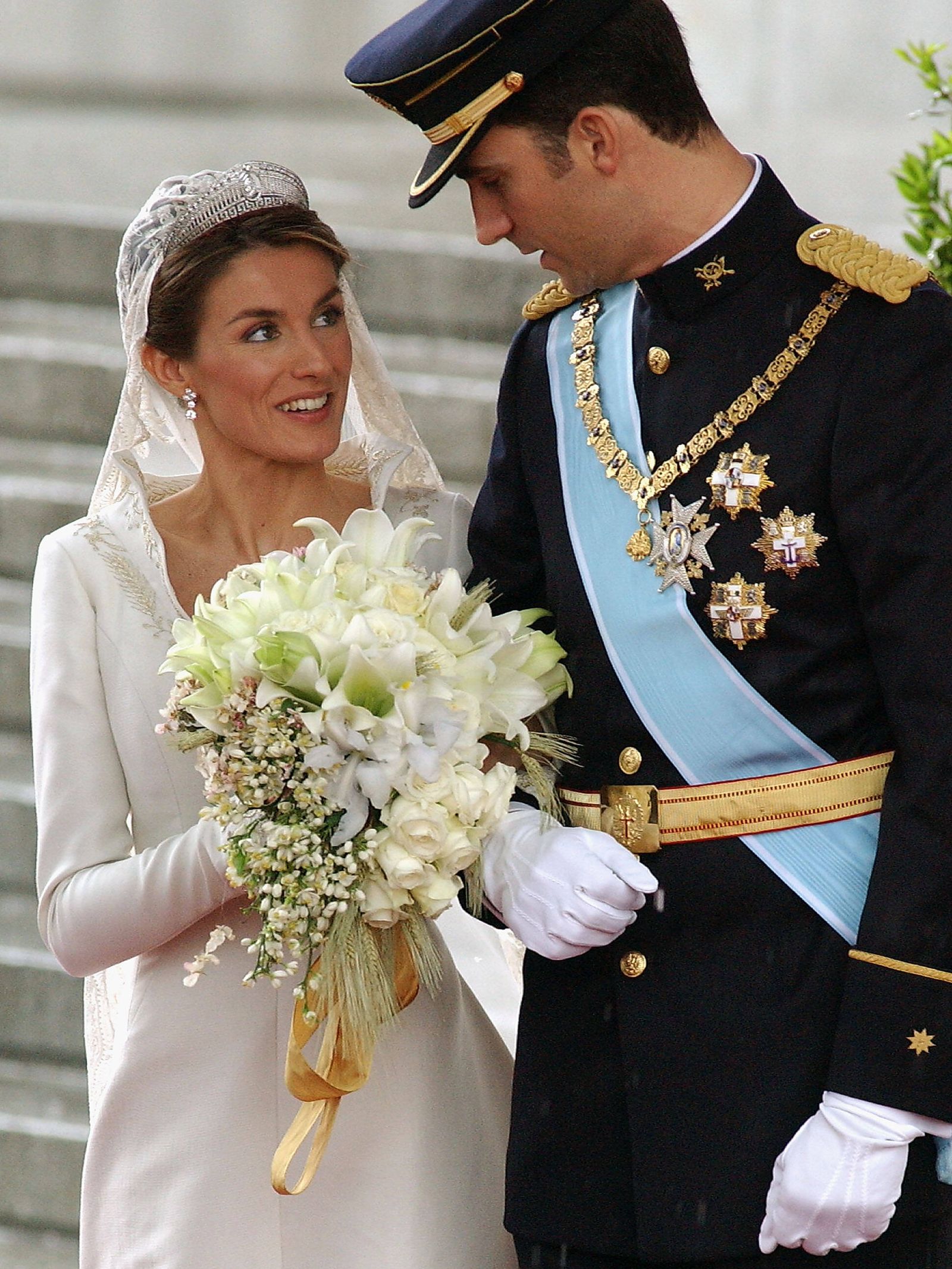 Los reyes Felipe y Letizia. (Getty/Carlos Alvarez)
