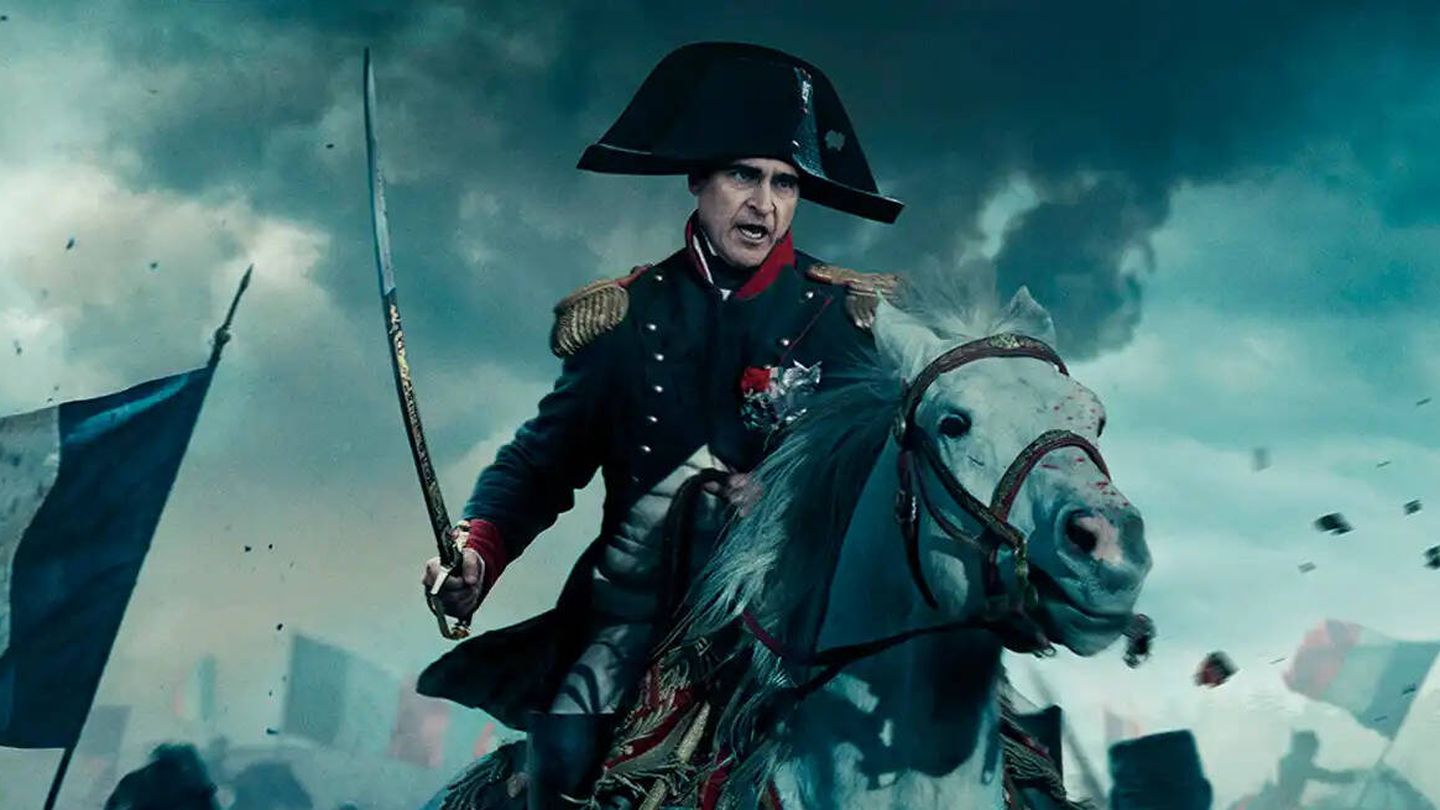 Joaquin Phoenix como 'Napoleón'. (Apple Studios)