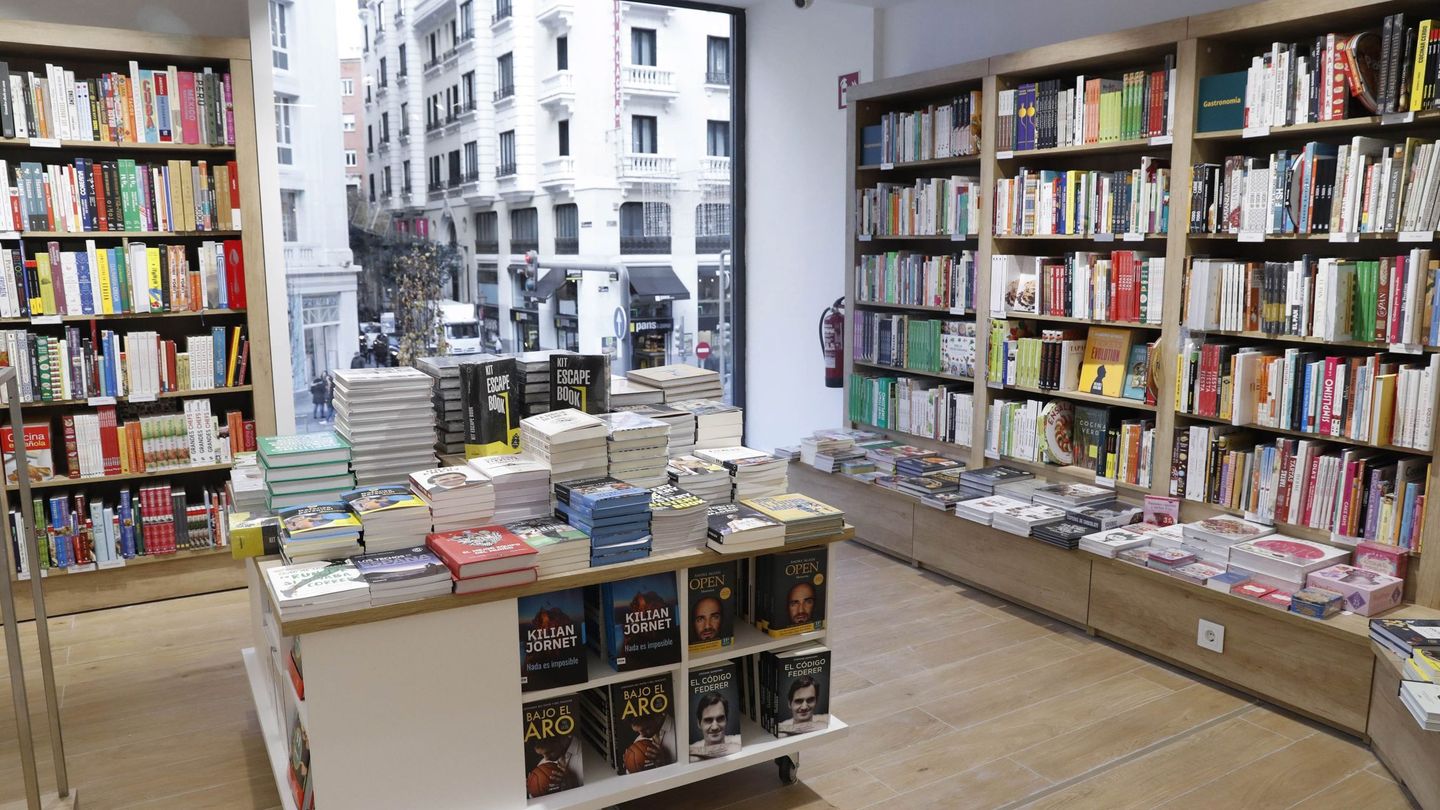Interior de una librería madrileña. (EFE)