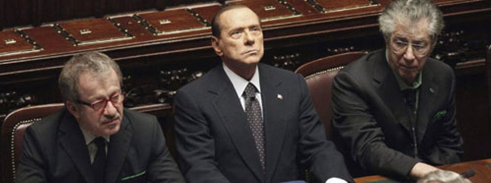 Foto: El Senado italiano ratifica las medidas de ajuste propuestas por Berlusconi