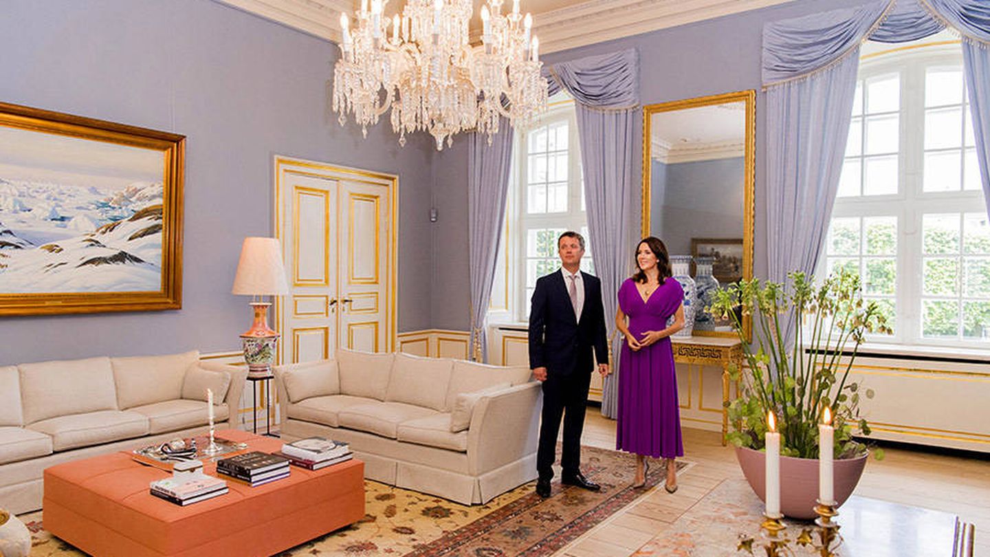 Federico y Mary, en su palacio. (Kungahuset)