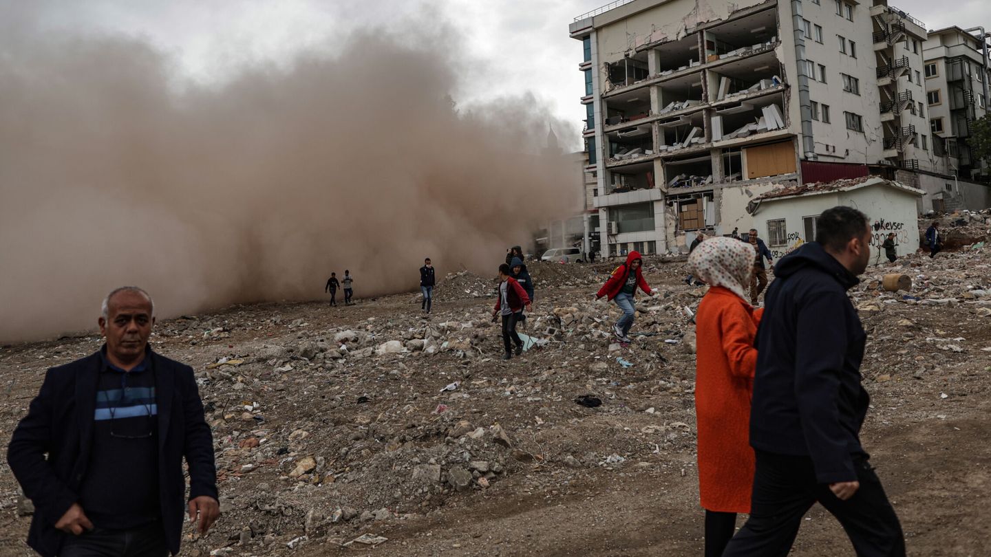 Destrucción en la zona del terremoto de Turquía. (EFE)