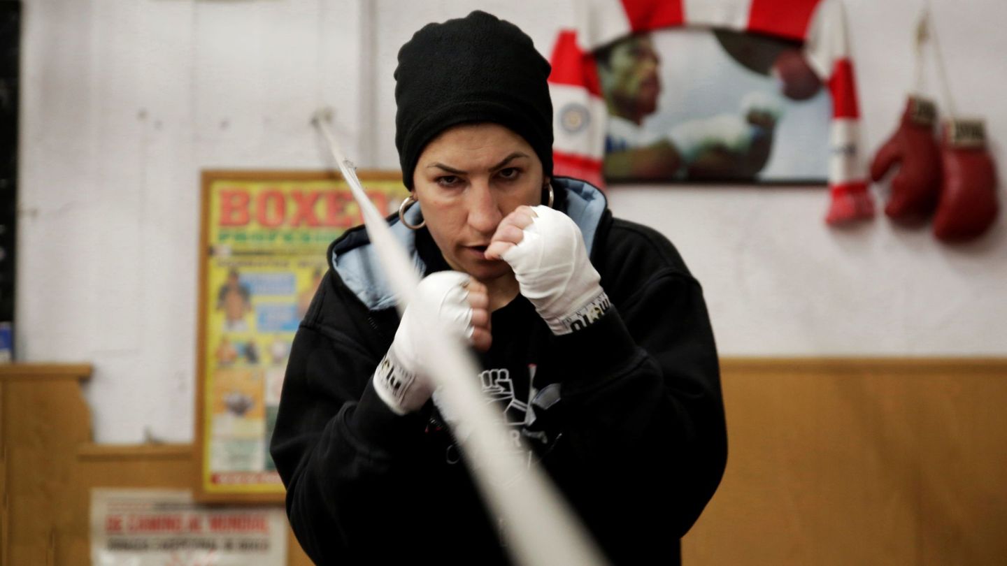 La boxeadora Miriam 'La Reina' Gutiérrez. (EFE/Eduardo Oyana)