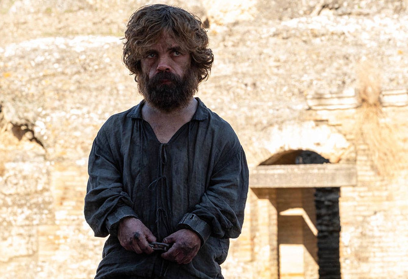 Tyrion, durante su discurso en 'Juego de tronos'. (HBO)