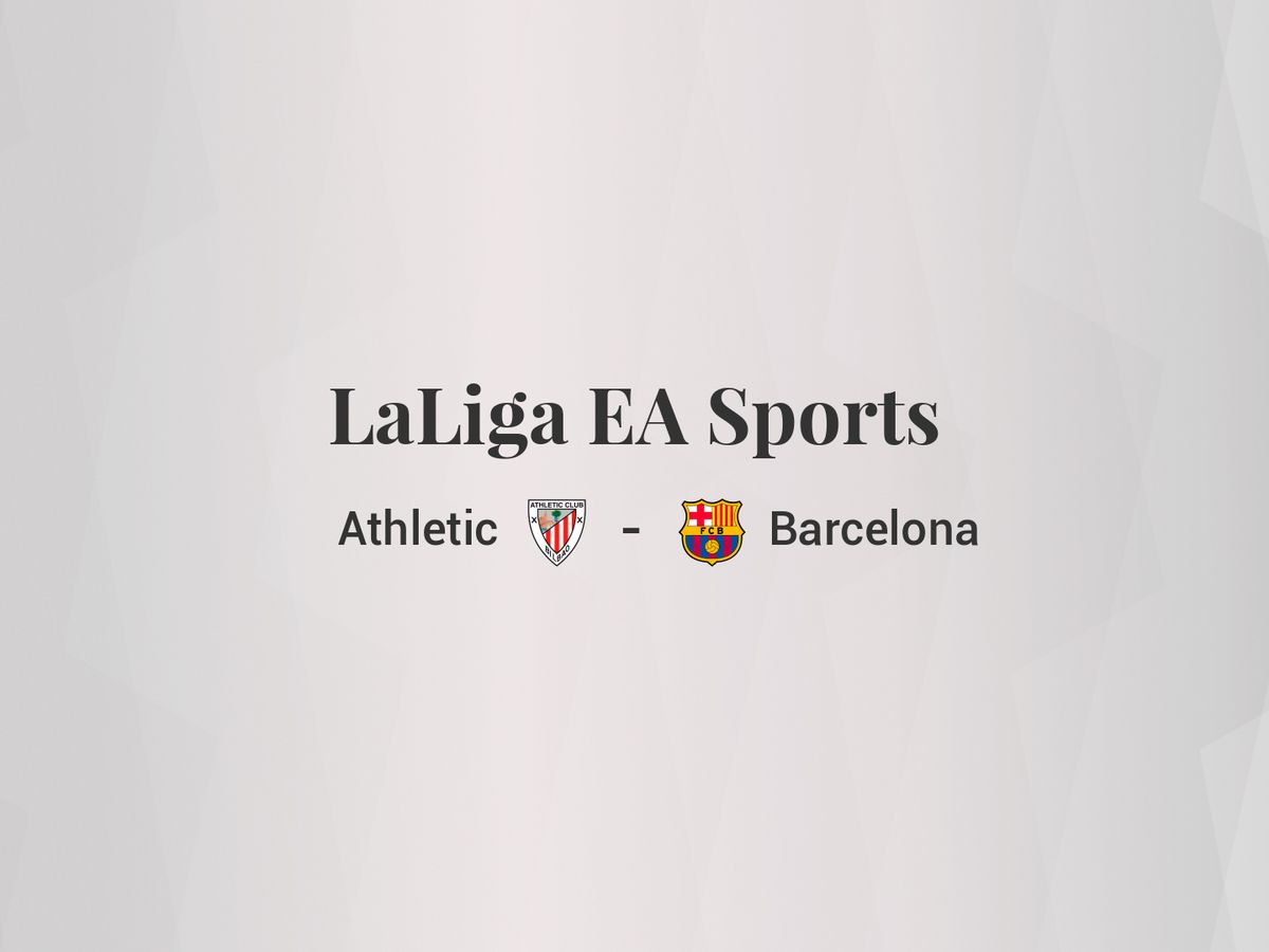 Foto: Resultados Athletic - Barcelona de LaLiga EA Sports (C.C./Diseño EC)