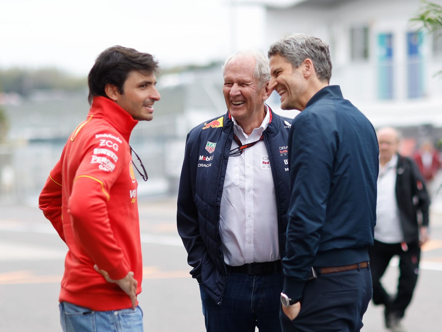Horner considera a Sainz en Red Bull, aunque Marko parece apostar por Pérez (DPPIAFP7/Frédéric Le Floc'h)