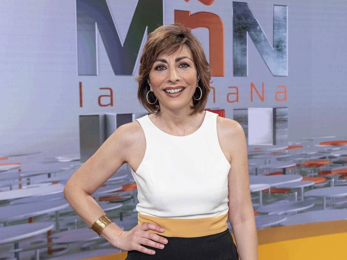 Foto: Mamen Asencio, en 'La mañana' de TVE. (RTVE)